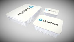 Vaschy Food Plastic Box quad, game, pbr