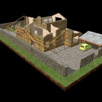 Gov2 manali, local, 3dsmax, 3dsmaxpublisher