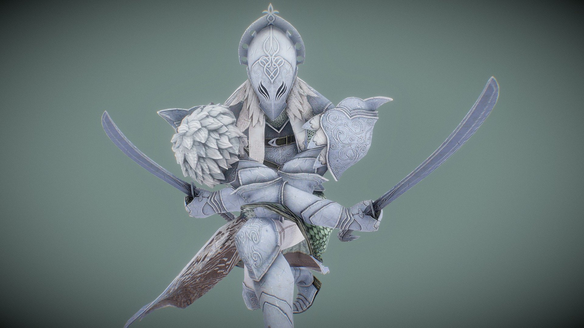 The Forest Elf is an ethereal and agile being, seamlessly blending with the natural surroundings of wooded realms. Cloaked in garments crafted from leaves and woven vines, the elf moves with grace, leaving barely a trace as it navigates the forest terrain 3d model
