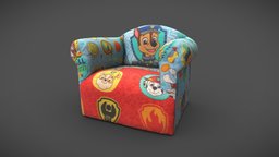 Child Chair substancepainter, substance