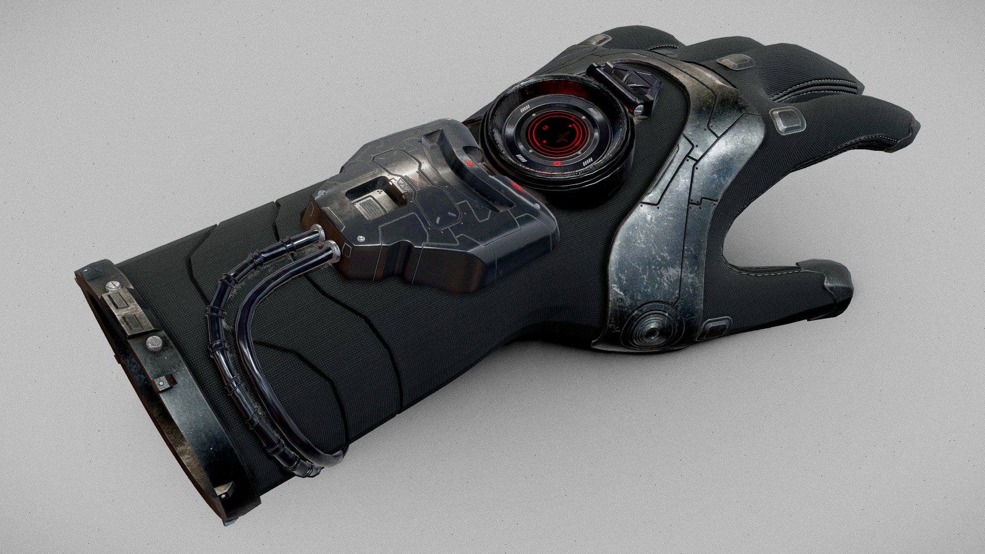 Pathfinder Gauntlets- I wanted to create a gauntlet based on my own concept design for extreme weathers, I went a bit sci-fi but not too much that it wouldn’t be possible to make as a real product. The indicators on each gauntlet show heart rate and body temperature as well as a satellite gps and the whole thing operates via built-in solar panels which on a single charge could lead up to 20 days.

https://www.artstation.com/artwork/X1ZEm0 - Pathfinder-Glove - 3D model by Mehrnaz (@mehrnaz_a) 3d model
