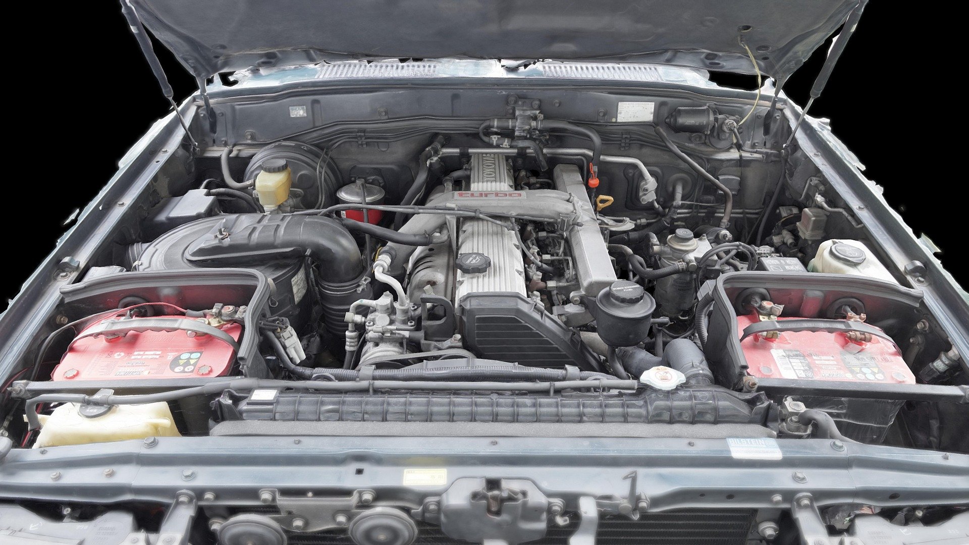 Engine Room Photogrammetry.
Toyoto Land Cruiser 3d model