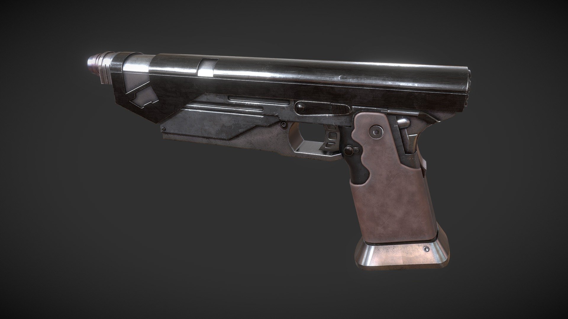Westar 35 blaster from the tv show &ldquo;The mandalorian