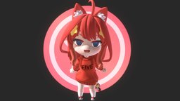 Fanart Sweater Itsuki nendoroid, clipstudiopaint, substancepainter, blender, zbrush, gotoubunnohanayome, nakanoitsuki