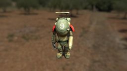 Maschinen Krieger Gashapon | 3D Scan kit, warhammer, mecha, android, mak, maschinen, krieger, scifi, model, robot