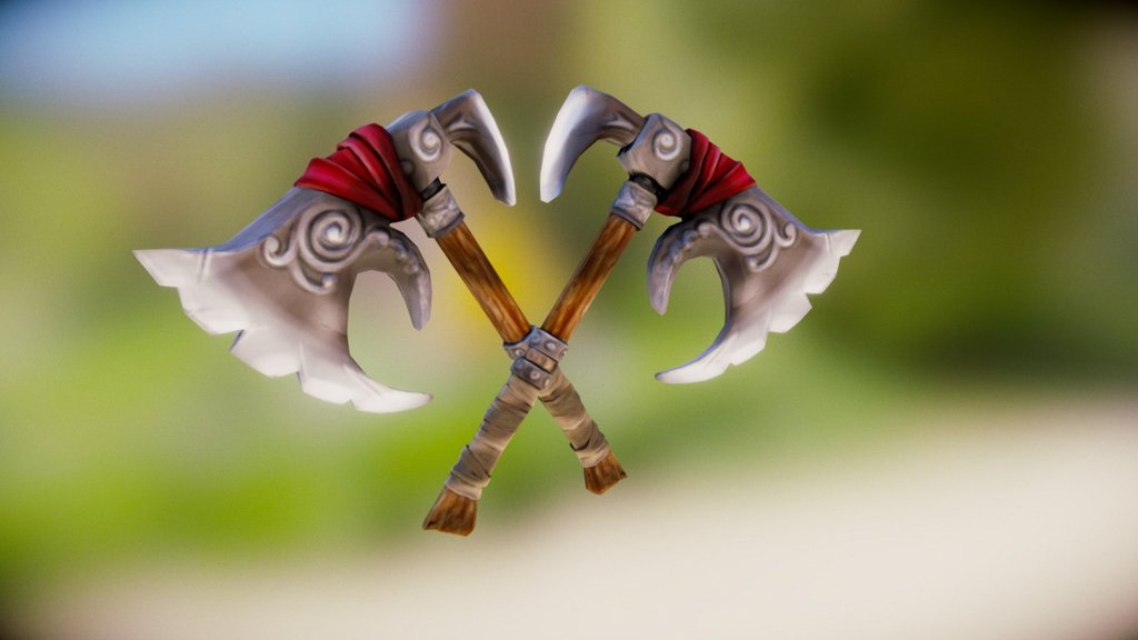 Axe - Axe - 3D model by YB (@maugli-xxx) 3d model