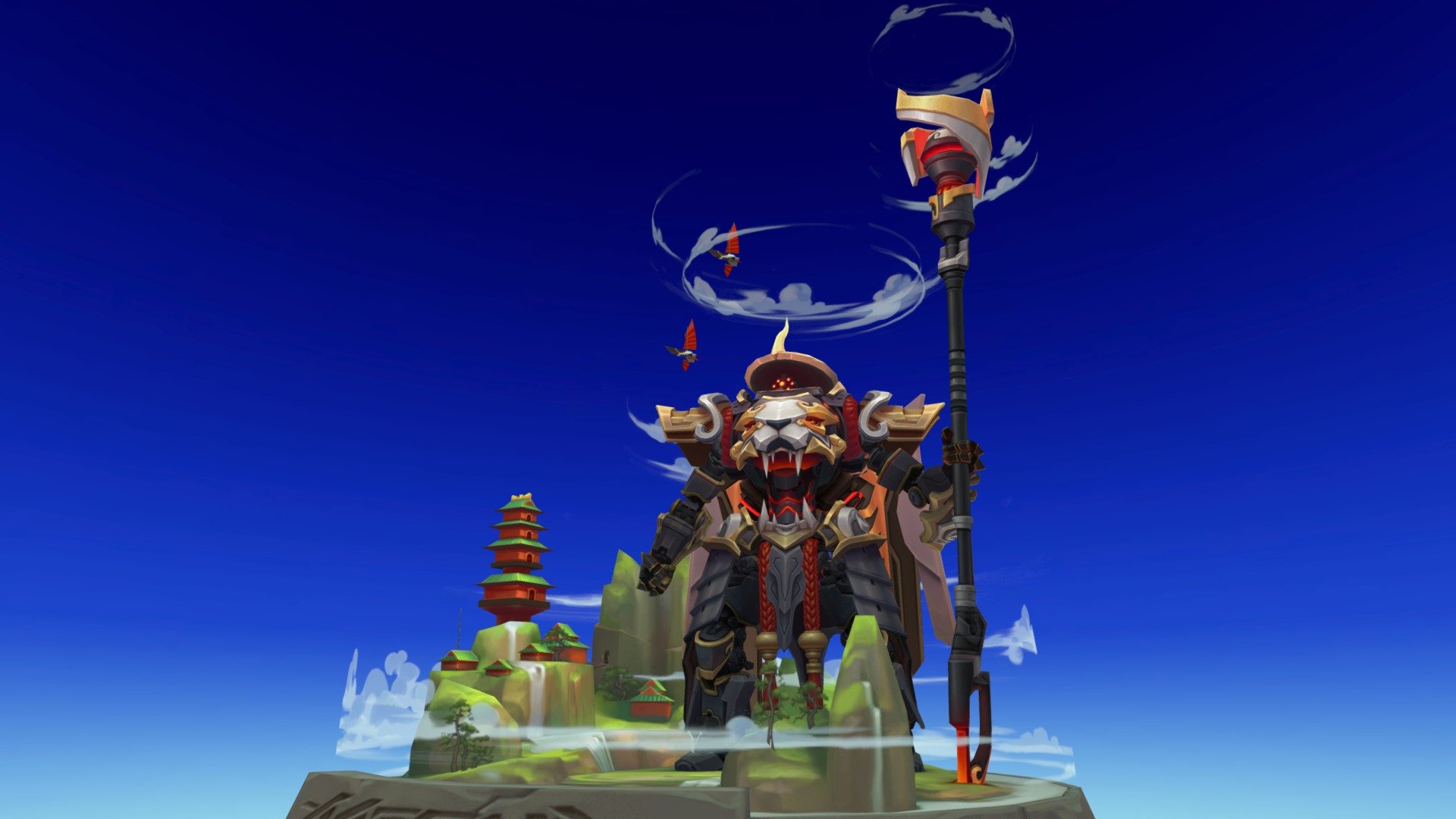 Mecha Kingdom is the event for Lunar Newyear 2020. Super fun project thatI've been working on 3d model