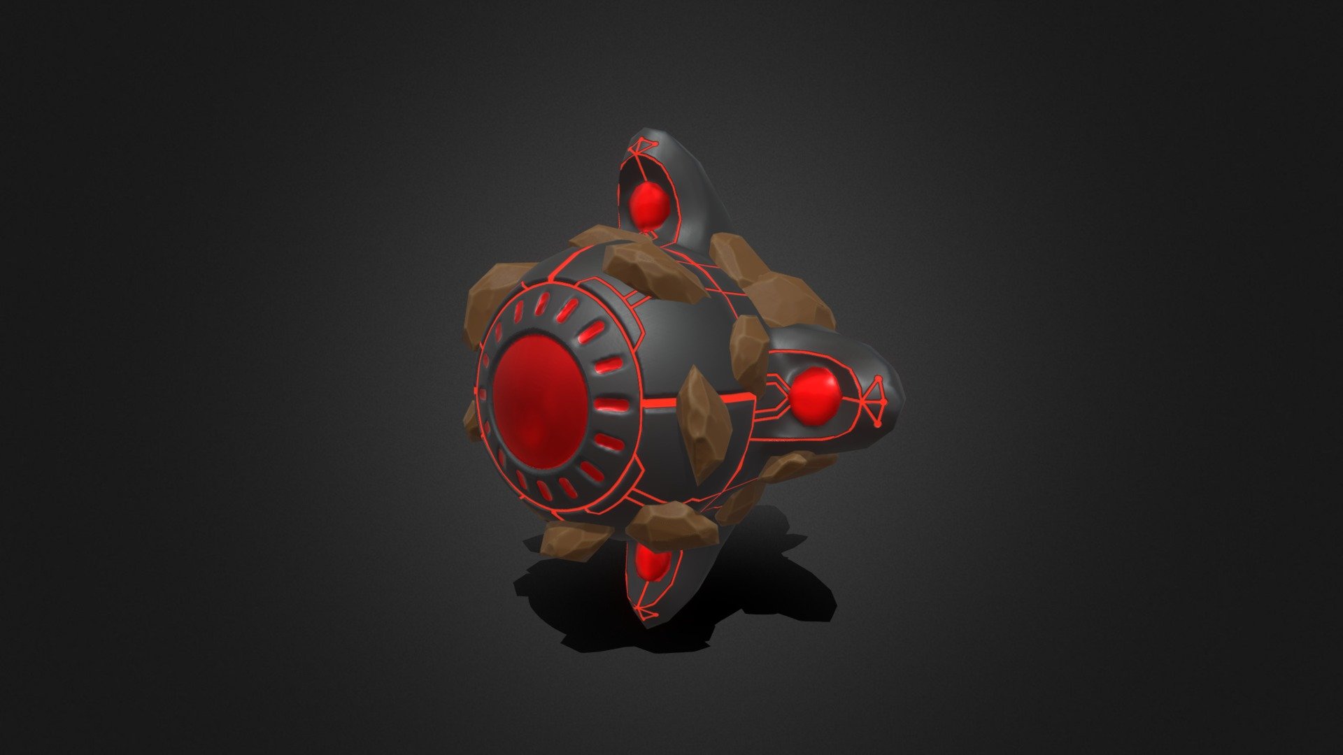 A Guardian creature i created for the prototype game &ldquo;Awaken