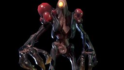 The Greed Demon 3dart, gamedesign, creative, creatures, tutorial, gamedev, skyrim, characterart, 3d-artist, creaturedesign, jonahlobe, game, gameart, scifi, sci-fi, creature, fallout