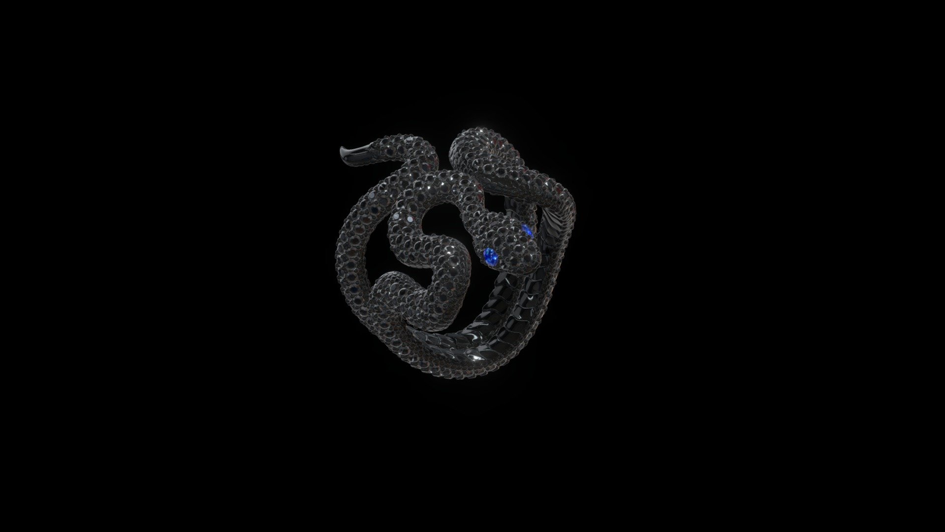 Ring size - 16.40 mm.
Weight:
Silver .925 - 8.20 g.
Stone:
2 Round d 1.70 mm.
407 Round d 1.10 mm 3d model