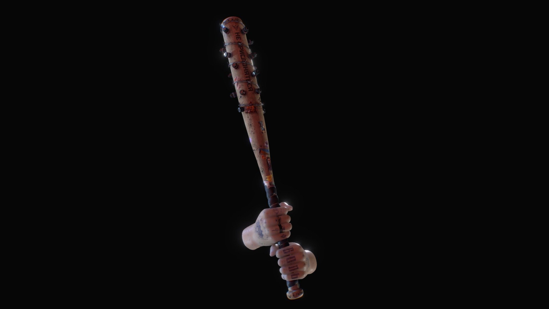 Russia 2077 - Baseball Bat - 3D model by Thomas R (@jd_01) 3d model