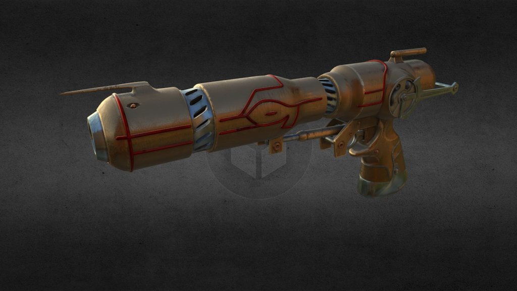 Caster from Outlaw Star - Caster - 3D model by reapermediasr 3d model