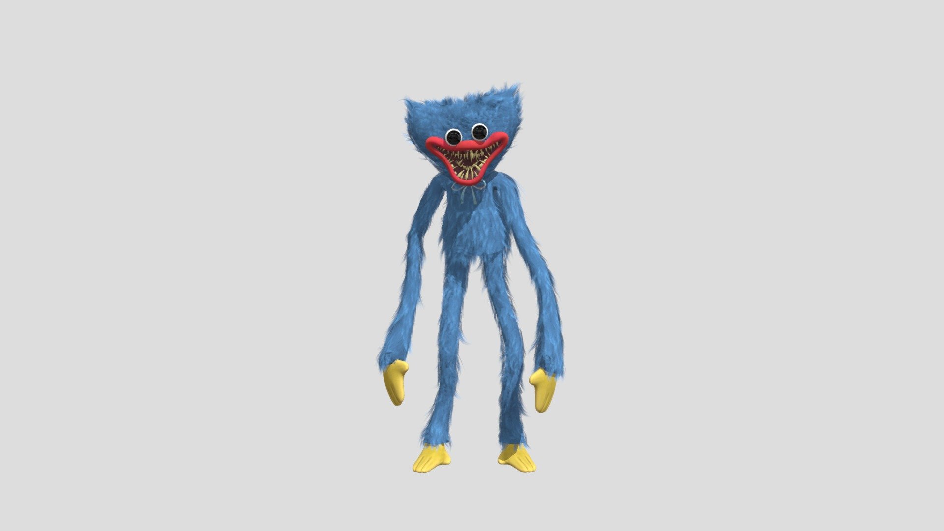 Project Playtime: Huggy Wuggy
I hope you like it if there any problem send me a comment down below ;) - Project Playtime: Huggy Wuggy - 3D model by Gamer2133 3d model