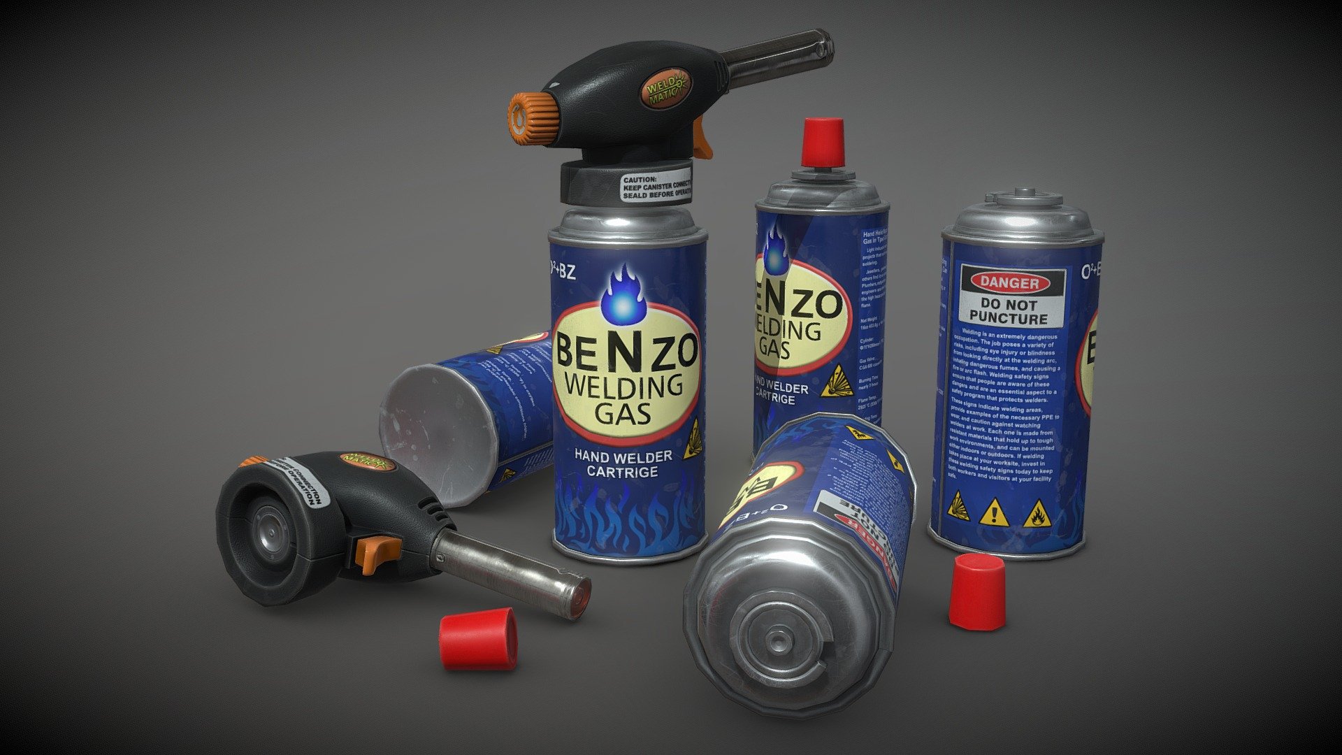 One of the tools used in RollerCoaster Mechanic game by Forestlight studio.

Blowtorch is used to weld soft metals, burn off old paint, and fight hornets during pest removal.

You can see the games steam page here: https://store.steampowered.com/app/1280660/Rollercoaster_Mechanic/ If you want to track game development add Rollercoaster Mechanic to a wishlist on its steam page.

Other game trailers and announcements from the publisher on: https://www.youtube.com/channel/UCNfDkzrtQGI6sYTEgs-frMw

You can find me on: https://www.artstation.com/ravgfx - Blowtorch - 3D model by RavGFX 3d model