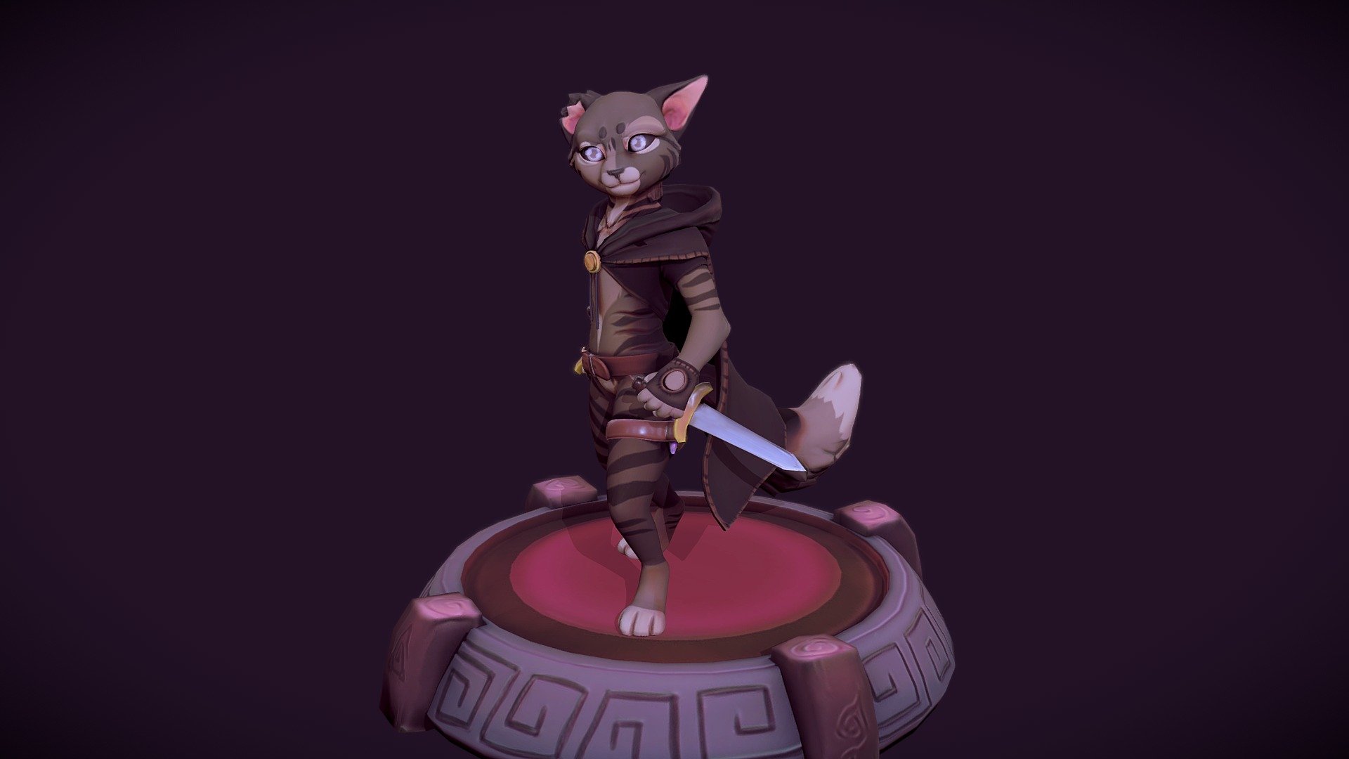 A dear old character of mine, whom I decided to breathe some life into by making her 3D. :) - Hnoss // Personal Art - 3D model by Frisk (@magsve) 3d model