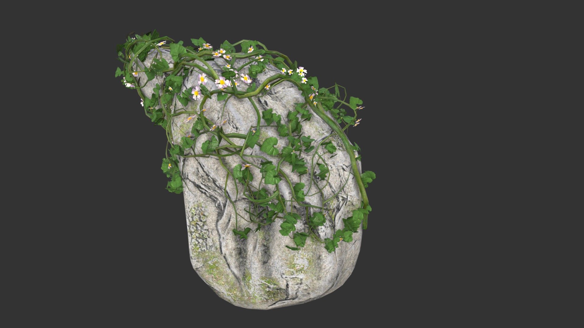 Stone 021 - 3D model by josluat91 3d model