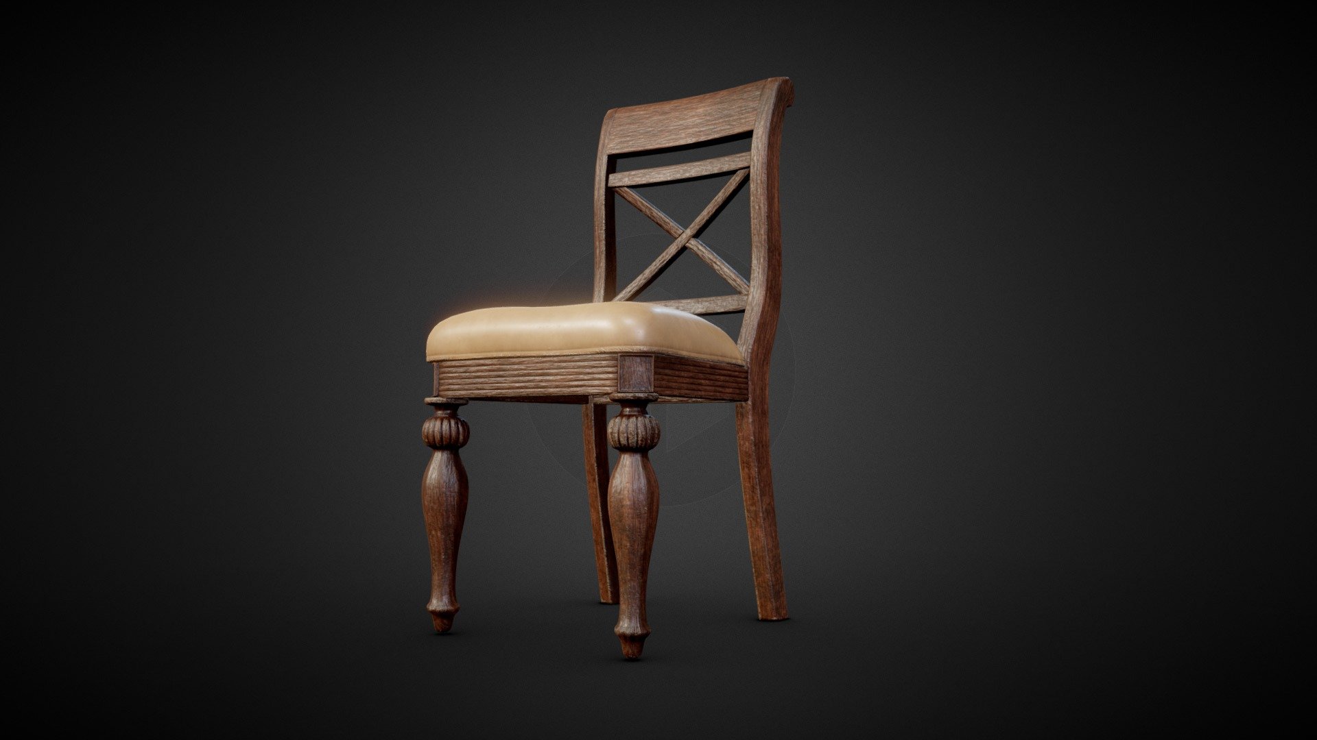Modeled in Maya and Zbrush, Materials and textures created in Substance Painter 3d model