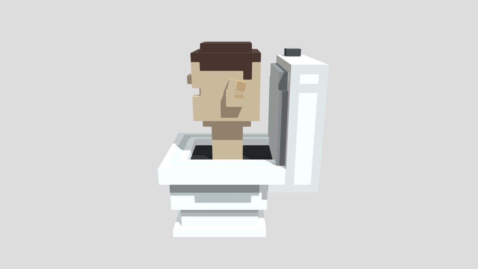 Skibidi Minecraft - Download Free 3D model by Zico3D (@eydentomas123) 3d model