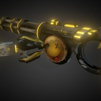 DESDROID virtualreality, 3d-model, gamesasset, virtual-reality, weapon, game, photoshop, 3dsmax, weapons
