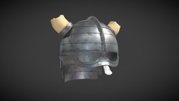 Viking helmet viking, vikingo, casco, substancepainter, substance, helmet, noai