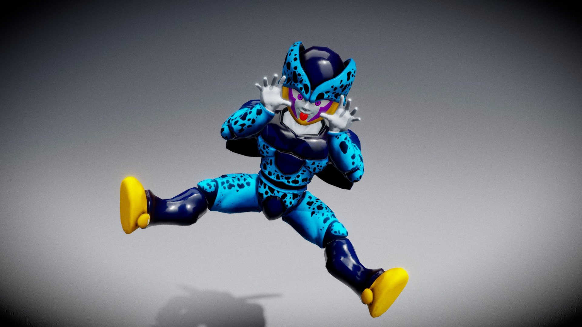 Cell Junior Dragon Ball Z - Cell Junior Dragon Ball Z - 3D model by Krlts 3d model