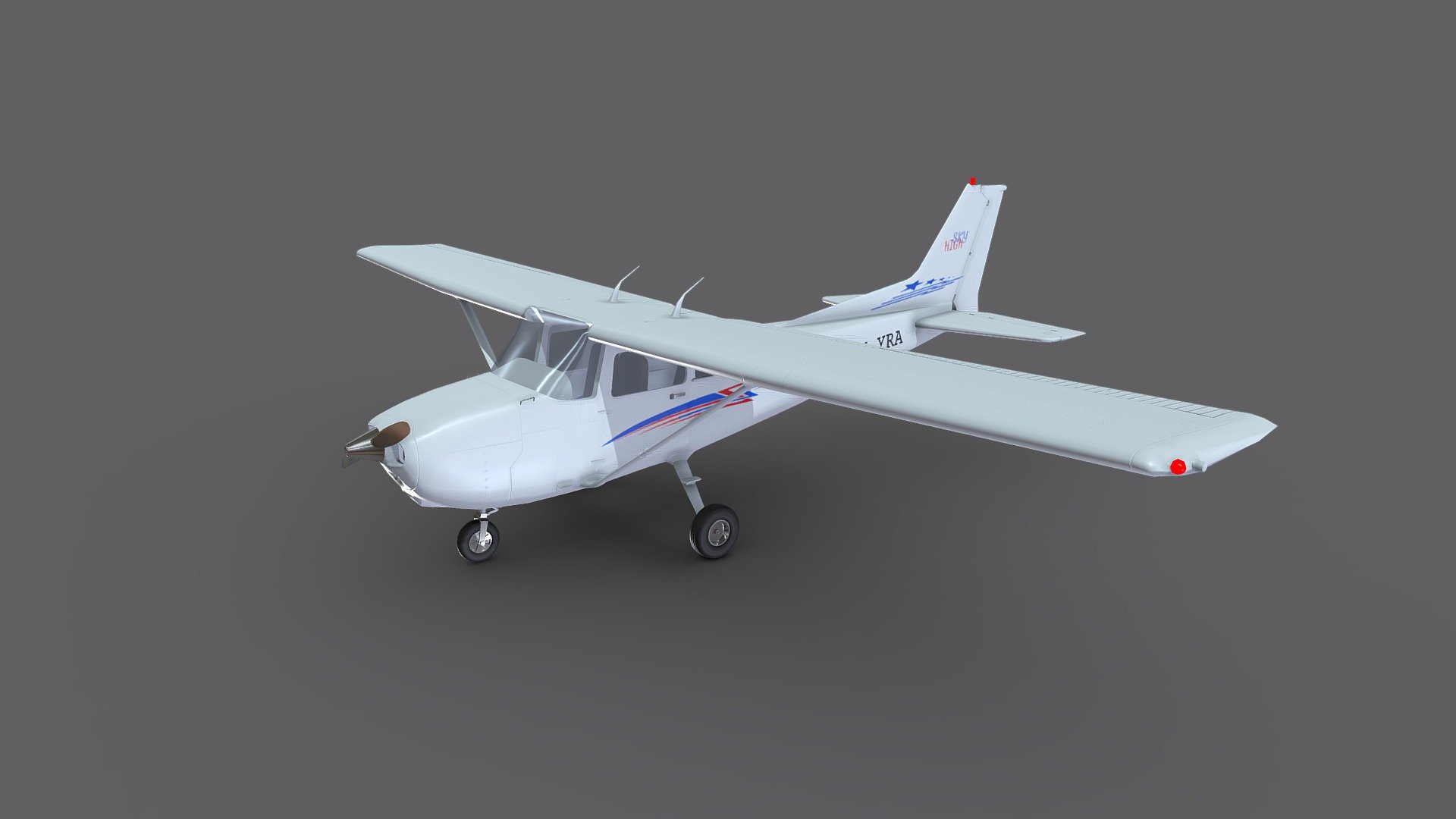 Light Utility Aircraft





Low-poly Ready to use in Games AR/VR (19,603 Tris).

This 3D model is not associated, affiliated with or endorsed by any specific brand.Enjoy the flexibility of using this model without any brand associations.

Textures are in PNG format 2048x2048 PBR metalness 3 set.

File Units: Centimeter.

Available formats: MAX 2018 and 2015, OBJ, MTL, FBX.

If you need any other file format you can always request it.

All formats include materials and textures.
 - Light Utility Aircraft - Buy Royalty Free 3D model by MaX3Dd 3d model