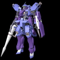 EB-05S Schwalbe Graze mecha, iron, graze, blooded, ophans, gundam