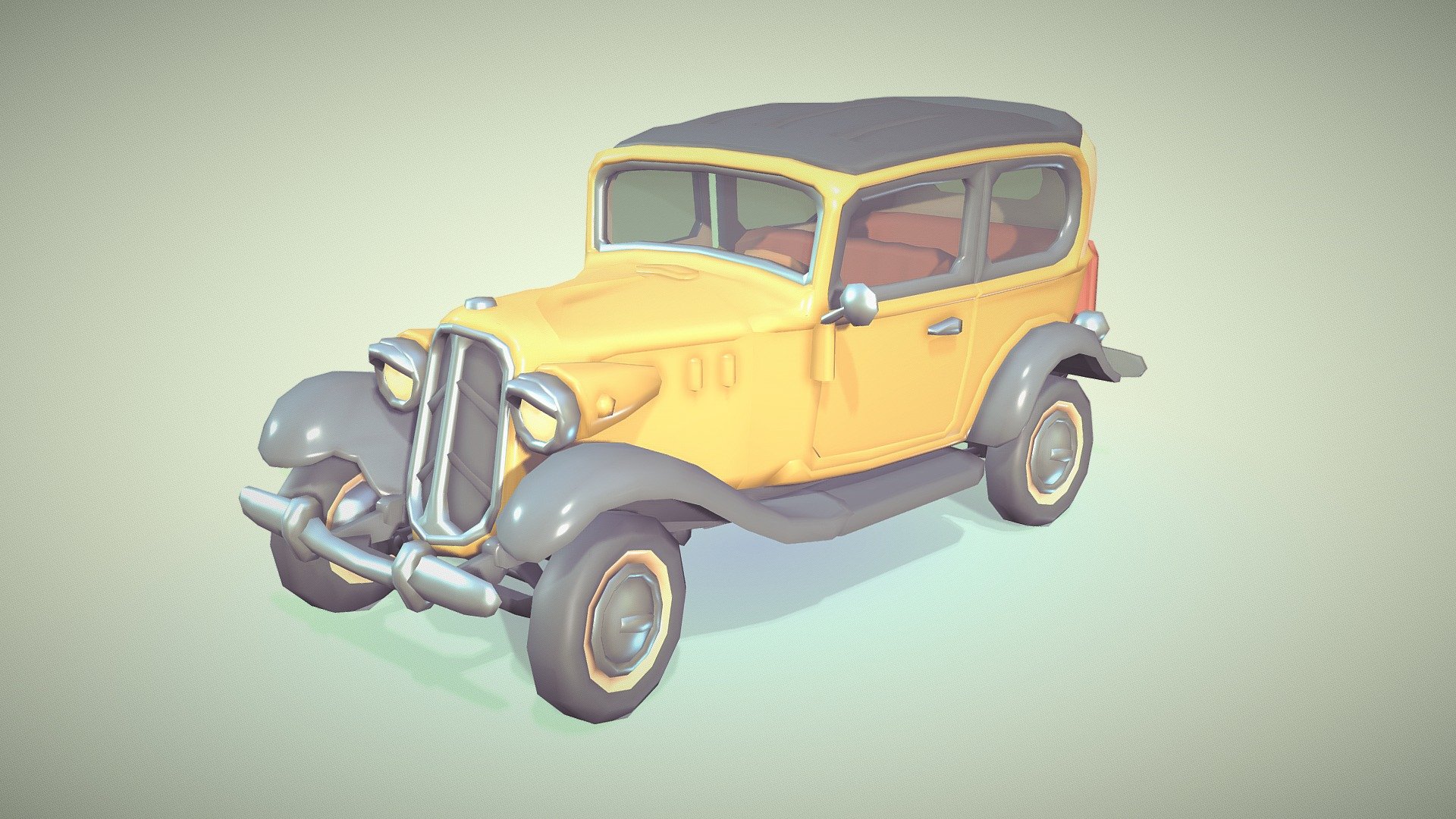 16 vehicles in the package so far (and will be a couple more), hope to release it by the spring.
The vehicles are made of separate parts: body, bonnet, motor, chassis, wheels etc. 
These can be (more or less) seamlessly interchanged between the vehicles or just detached 3d model