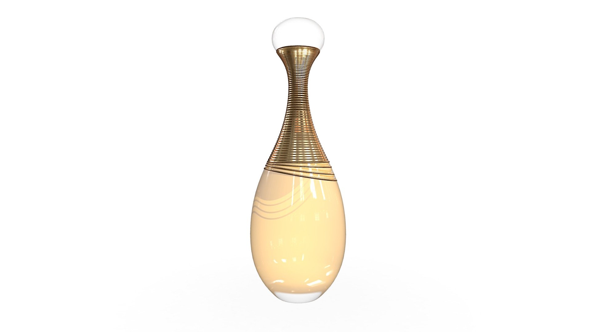 Accentuating the freshness and sensuality of the most beautiful flowers, its iconic floral bouquet of J'adore is a magnificently balanced and multifaceted vision – an ode to fearless women 3d model