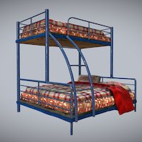 Letto a Castello bed, furniture, letto