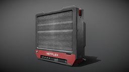 TV free tv, punk, retro, tube, electronic, television, old, box, show, noise, contemporary, televisor, tehnology, telly, retrotv, lowpoly, video, screen, steel, tv-screen, netflex