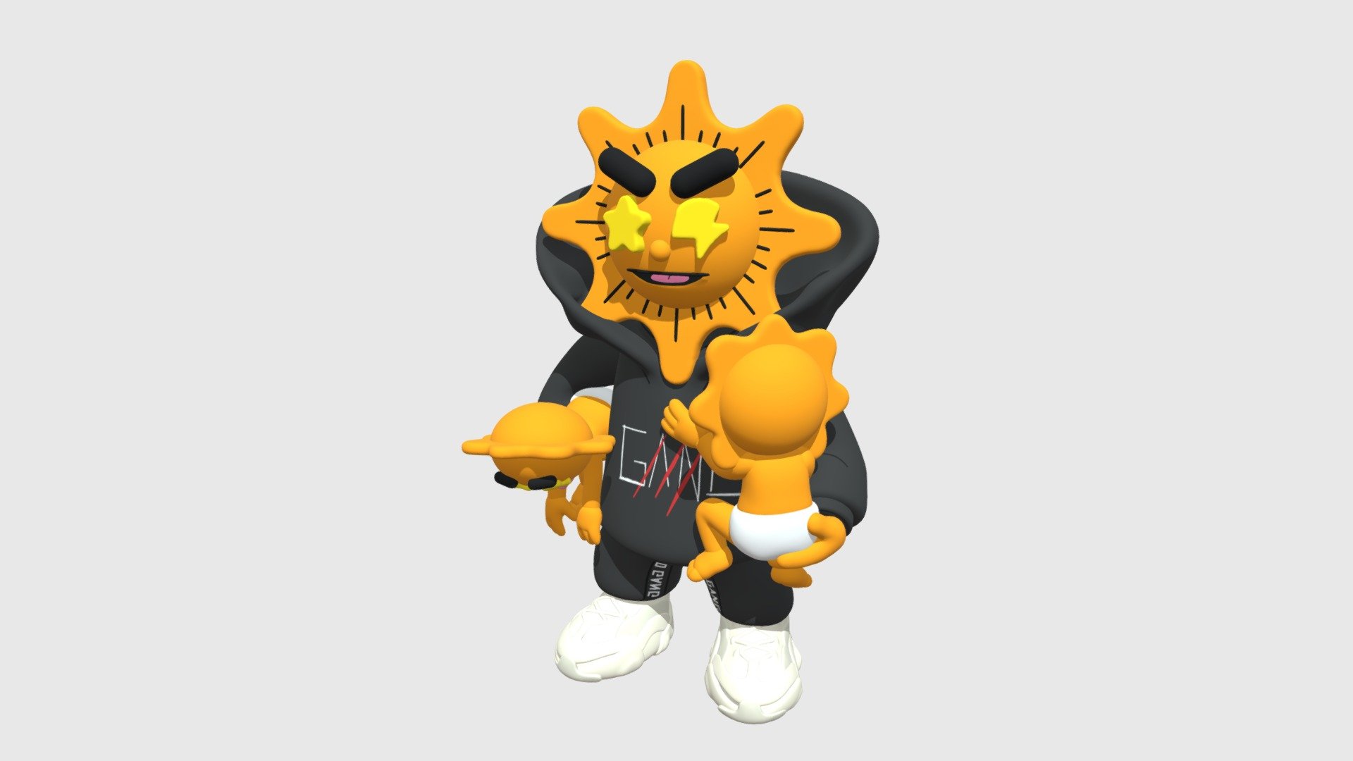 In collaboration with colourfulmula 3d model