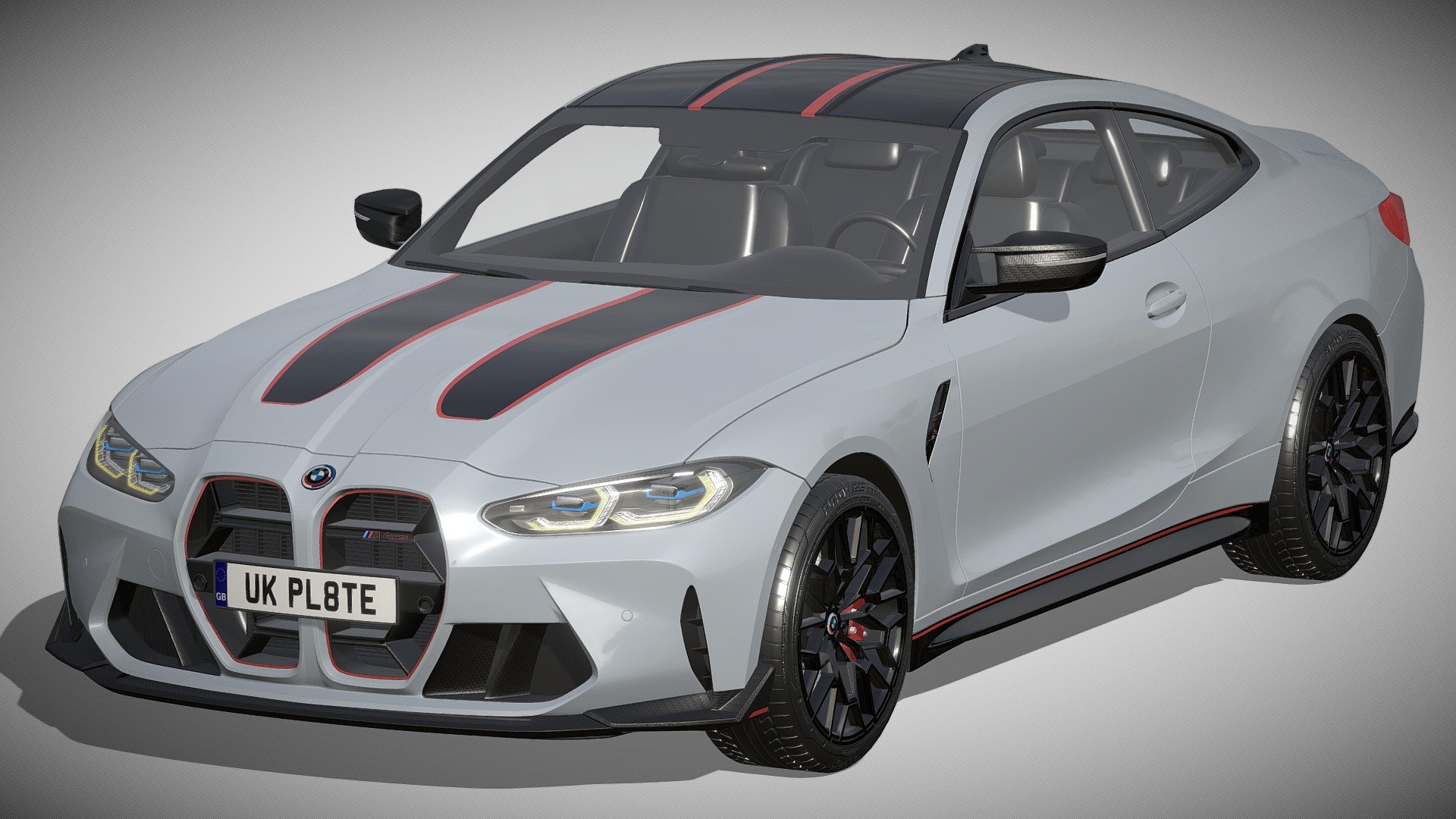 BMW M4 CSL 2022

https://www.bmw.de/de/neufahrzeuge/m/m4coupe/2022/bmw-4er-coupe-m-automobile-ueberblick.html

clean geometry light weight model, yet completely detailed for hi-res renders. use for movies, advertisements or games

corona render and materials

all textures include in *.rar files

lighting setup is not included in the file! - BMW M4 CSL 2022 - Buy Royalty Free 3D model by zifir3d 3d model
