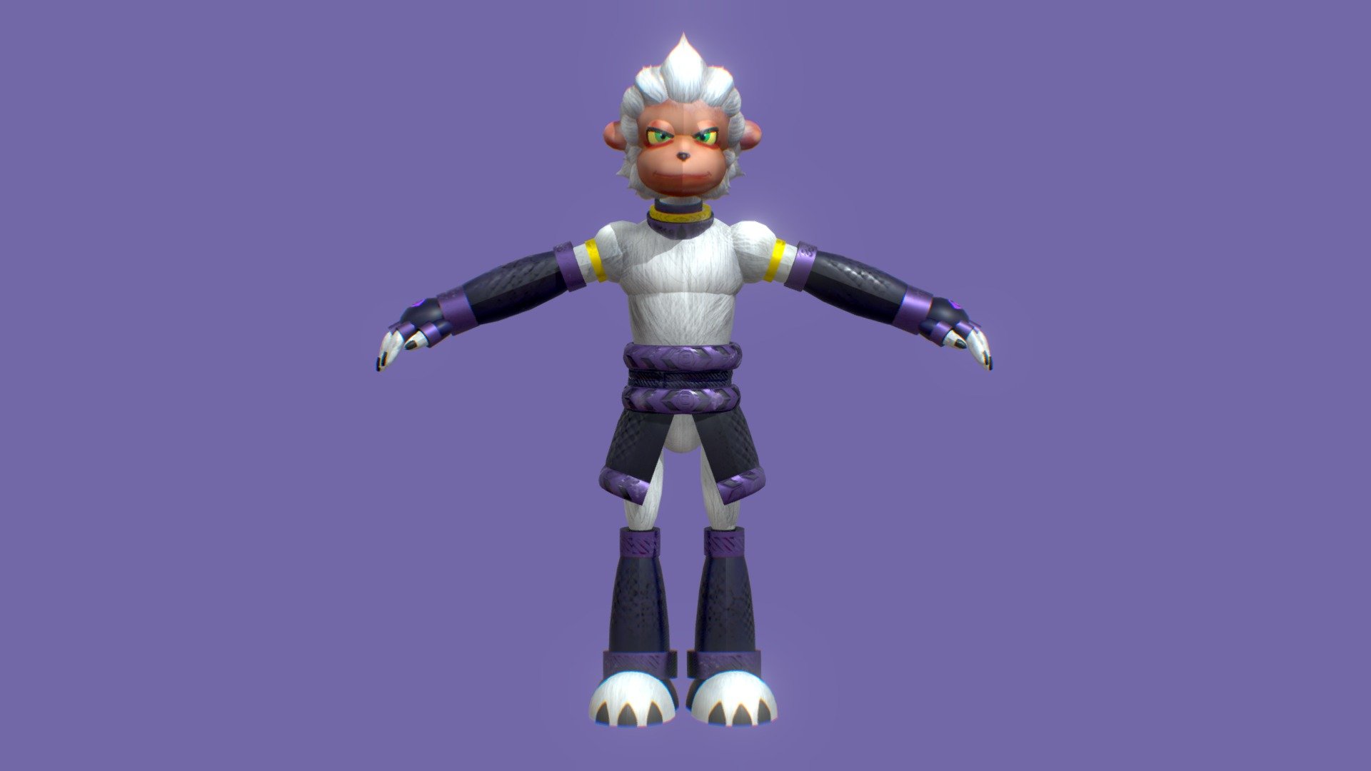 Hanoman The White Monkey from Bali

3d model build on : Assemblr app
( Android )
https://play.google.com/store/apps/details?id=com.octagonstudio.assemblr
(IOS )
https://apps.apple.com/us/app/assemblr/id1275354939

Textured on : Substance Painter
https://www.substance3d.com/download/ - Hanoman - Download Free 3D model by Hisqie Furqoni (@hisqiefurqoni) 3d model