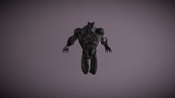 Black Panther panther, substanceblack, substancepainter