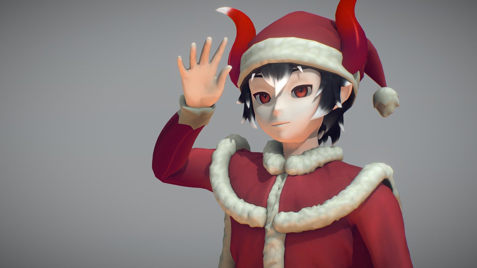 Discord: 3D-VR#2094
-

Concept &amp; Textures: Romanlkg https://romanlkg.wixsite.com/romanart

Discord: Romanlkg#6994

-

Base Model: VeXx https://sketchfab.com/risingvexx

Discord: VeXx#3179 - Christmas Skin - VRchat Commision - 3D model by 3D-VR (@3DVRcharacters) 3d model