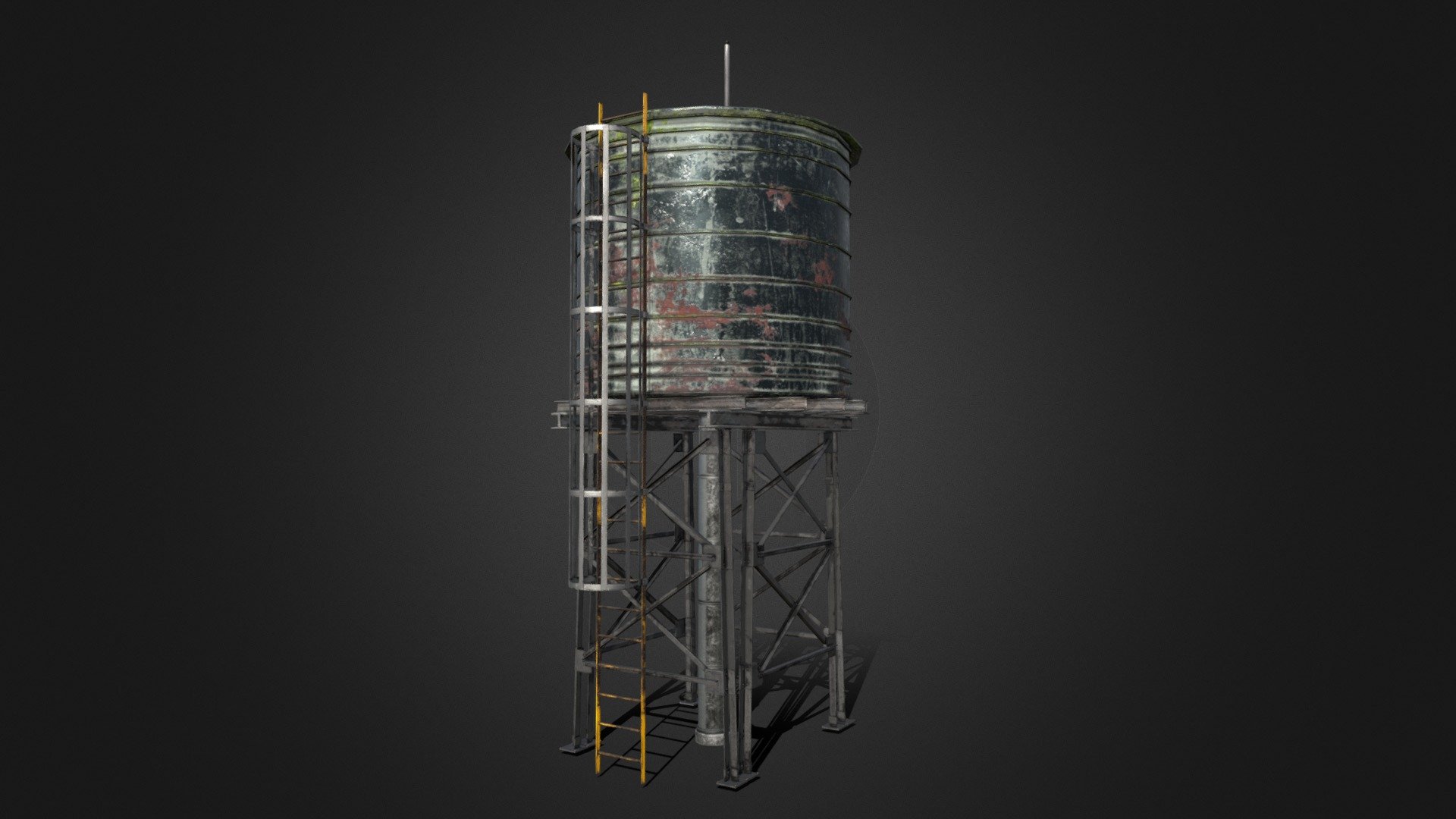 Big water tank game ready prop

FBX &amp; PBR textures - Big water tank game ready prop - Buy Royalty Free 3D model by KalelJuarez 3d model