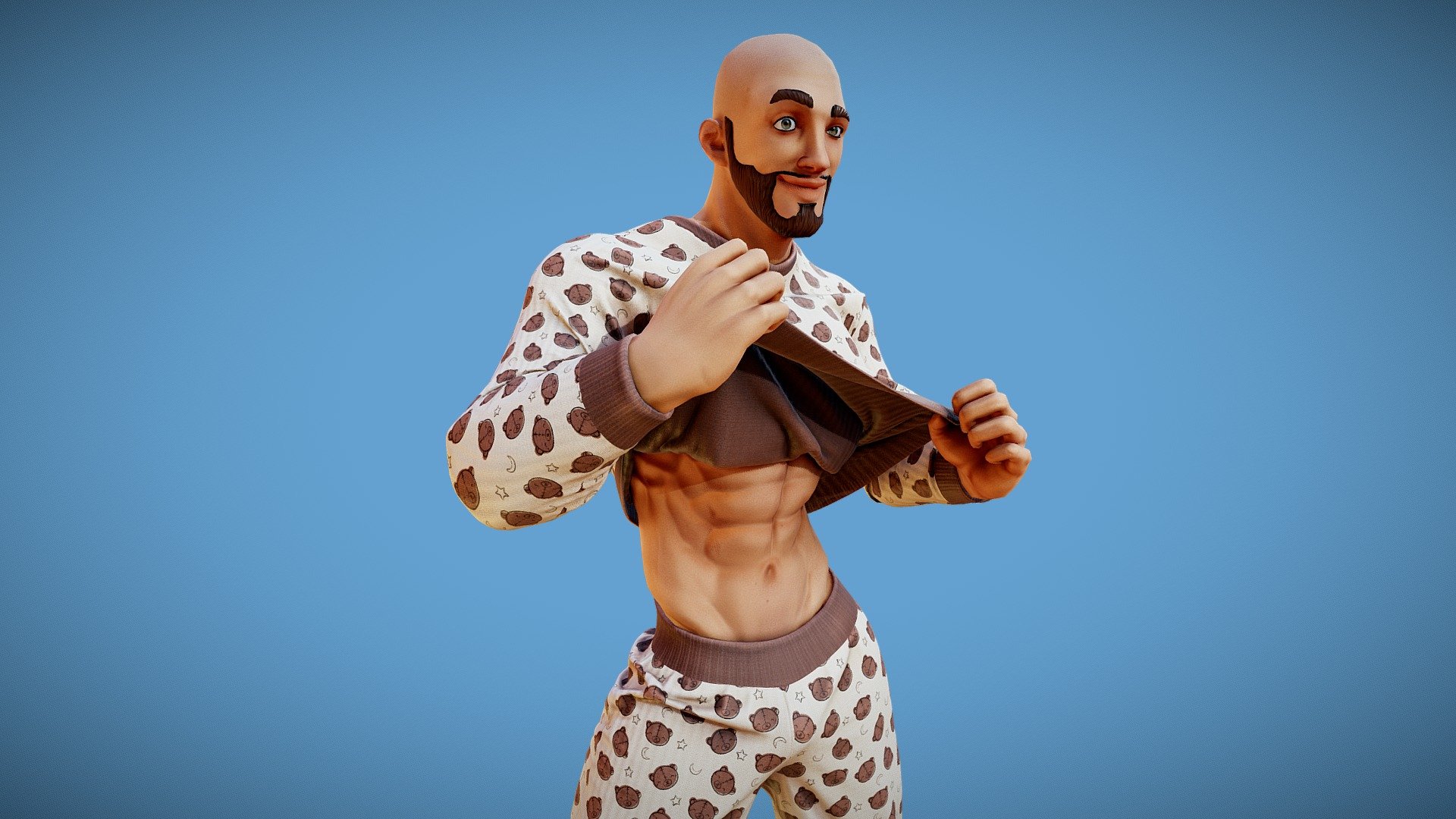 Cloth simulation exercise, done in Blender and Marvelous Designer

Presentation Video: https://www.youtube.com/watch?v=QholgGsKrr4

You can find more renders and info here: https://www.artstation.com/artwork/L22eD0 - Sleep tight - 3D model by Marcella Lombardo (@marcella.lombardo) 3d model