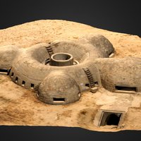 Bunker arquitectura, bunker, outdoor, spanish, guerra, escaneo, escaneado, sacanning, architecture, 3d, scan, building, war