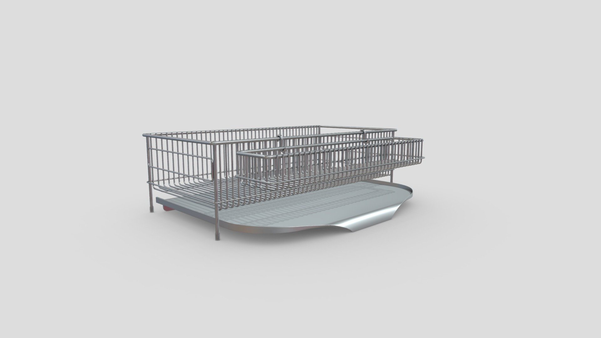 Units: Millimeter

Polyps: 15,000 ~ 100,000

Model Parts: 1

Texture Format: .png .jpg

Resolution: 1024*1024

PBR in Substance Painter

Formats: .obj .gltf .fbx .blend - Moment stainless dish drying rack - Buy Royalty Free 3D model by interior model (@interiormodel) 3d model