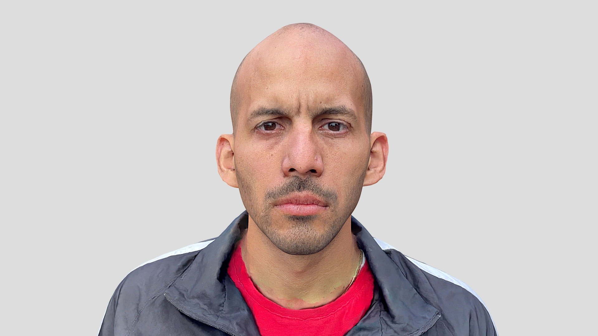 Photorealistic head scan of a young bold man.

Shot on iPhone 12 Pro Max, edited in Luminar AI, processed in Photocatch app on Macbook Air M1

P.S. you are welcome to contact me if you need the files 3d model