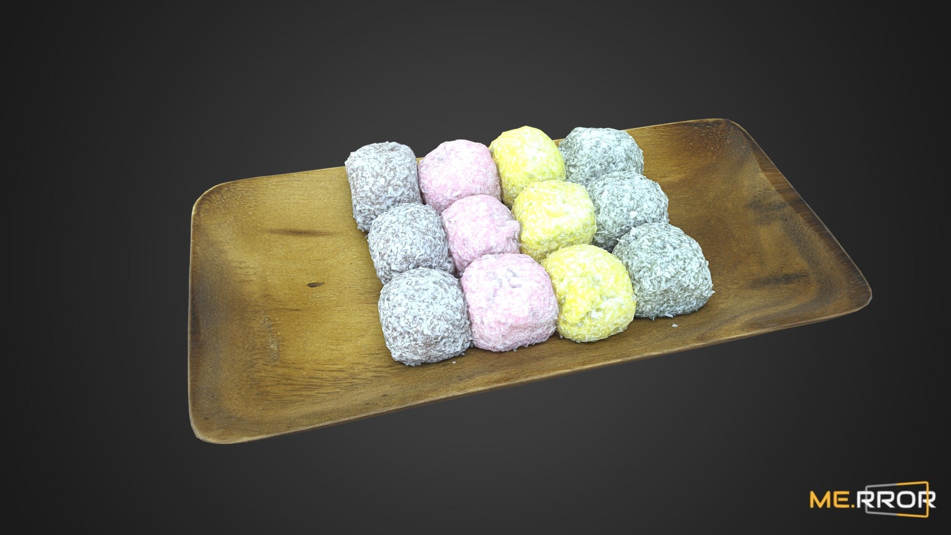 MERROR is a 3D Content PLATFORM which introduces various Asian assets to the 3D world

#3DScanning #Photogrametry #ME.RROR - Korean Rice Cake Gyeongdan 4 - Buy Royalty Free 3D model by ME.RROR Studio (@merror) 3d model