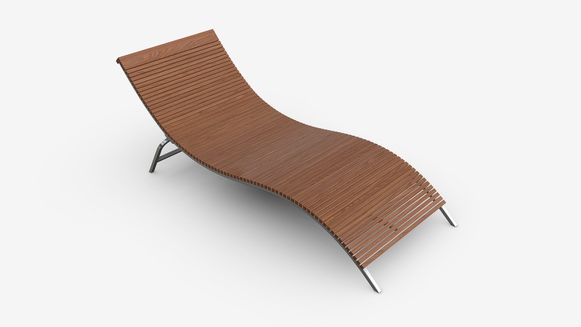 Habitat Rolio Sun Lounger - Buy Royalty Free 3D model by HQ3DMOD (@AivisAstics) 3d model