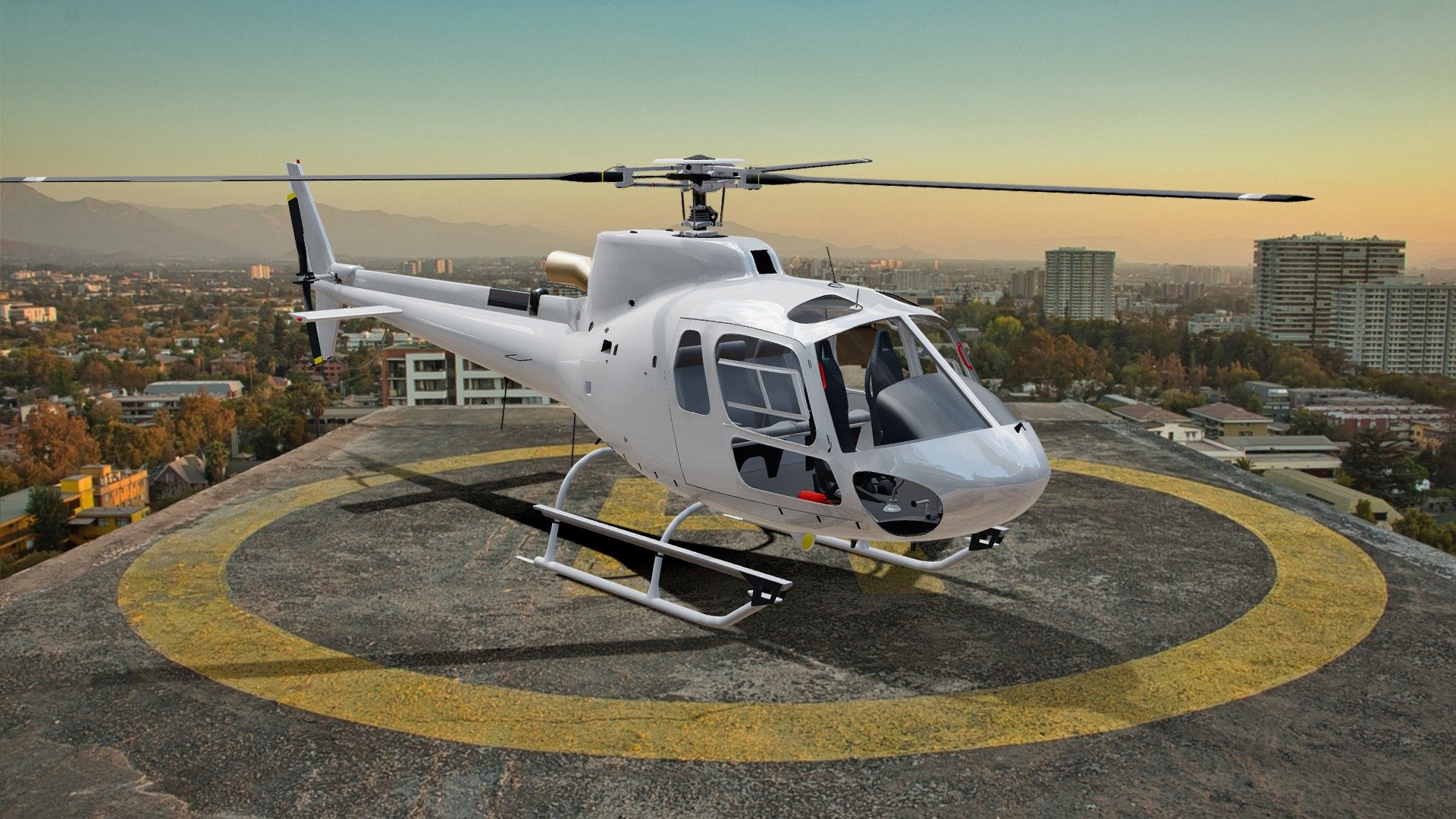 Customer reviews are extremely important for the development and improvement of services. If you purchased a 3D model in my store, I encourage you to share your opinion by leaving a rating (stars). This will help me understand your expectations and adapt
 offer to suit your needs. Thank you for your time and support! - 3d model Eurocopter AS-350 1 - Buy Royalty Free 3D model by zizian 3d model