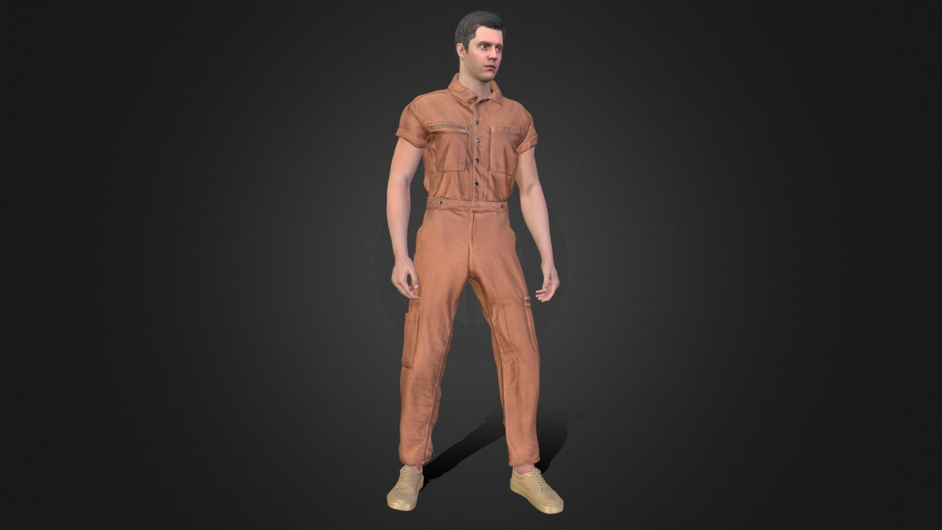 I can't write a long description due to text limits on the platform

If you have any additional questions, write to me at nicepicturesco@gmail.com



Formats:

Blender 3.6 (rigged, based on rigify addon)

4K textures

FBX (Static mesh)

Unreal Engine 5.2 - 5.3 (rigged)



100% compatible with male Metahuman (Normal/Average body - MH Skeleton)

This is not a Metahuman’s body and face. This is our creation.

But this body has exactly the same shape as the Metahuman’s body (Normal/Average)

So you can put this Outfit on your Male Metahuman (Normal/Average)



PLAY/MODULAR

Live Link Face



Unreal Engine:

Rigged:(Yes)

Rigged: to MH skeleton:(Yes)

Morph: (No)

Animated:(No)

Cloth Simulation (yes)

Animation types (Root Motion/In-place):(No)

Number of characters: 1



Geometry Outfit LOD 0

Polys: 18,991

Tris: 37,596

Verts: 19,102
*
 - Man in Overall 1 - Rigged - Buy Royalty Free 3D model by nicepictures 3d model