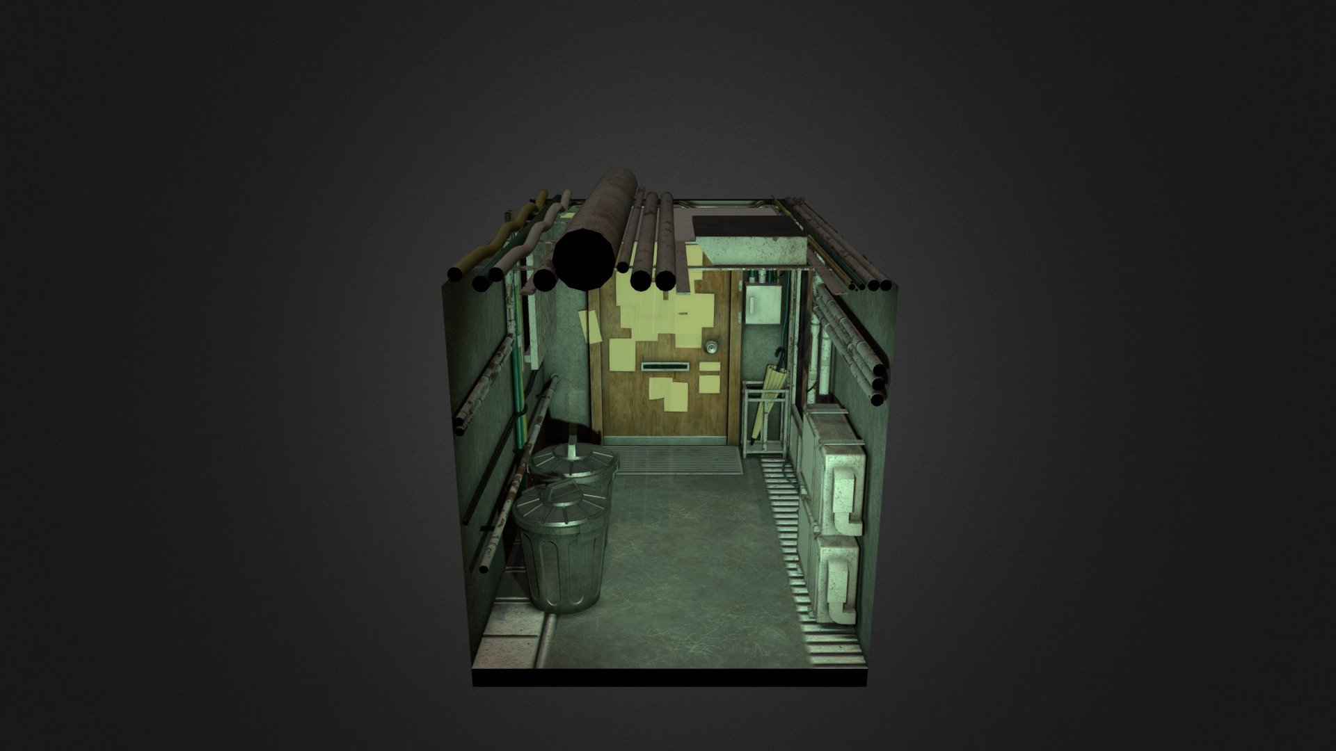 Chainsaw Man Door to memories - 3D model by olmytro 3d model