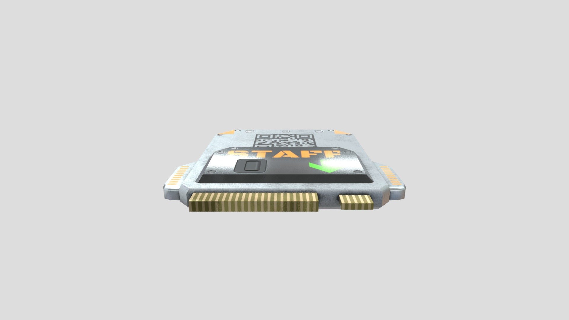 Sci fi Chip - Download Free 3D model by MASH Virtual Limited (@mash_virtual) 3d model