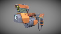 Cartoon Weapon substancepainter, weapon, cartoon, blender