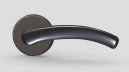 Urfic President Door Handle Matt Black office, room, modern, plate, exterior, element, key, lock, module, classic, handle, metal, part, minimalist, fittings, locking, knob, levers, design, house, wood, building, plastic, interior, door