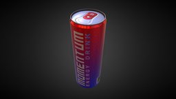 FiCoDB energy, can, 3dcoat, tin, drinks, vector, boost, momentum, poliexa, taurine, 3d-coat